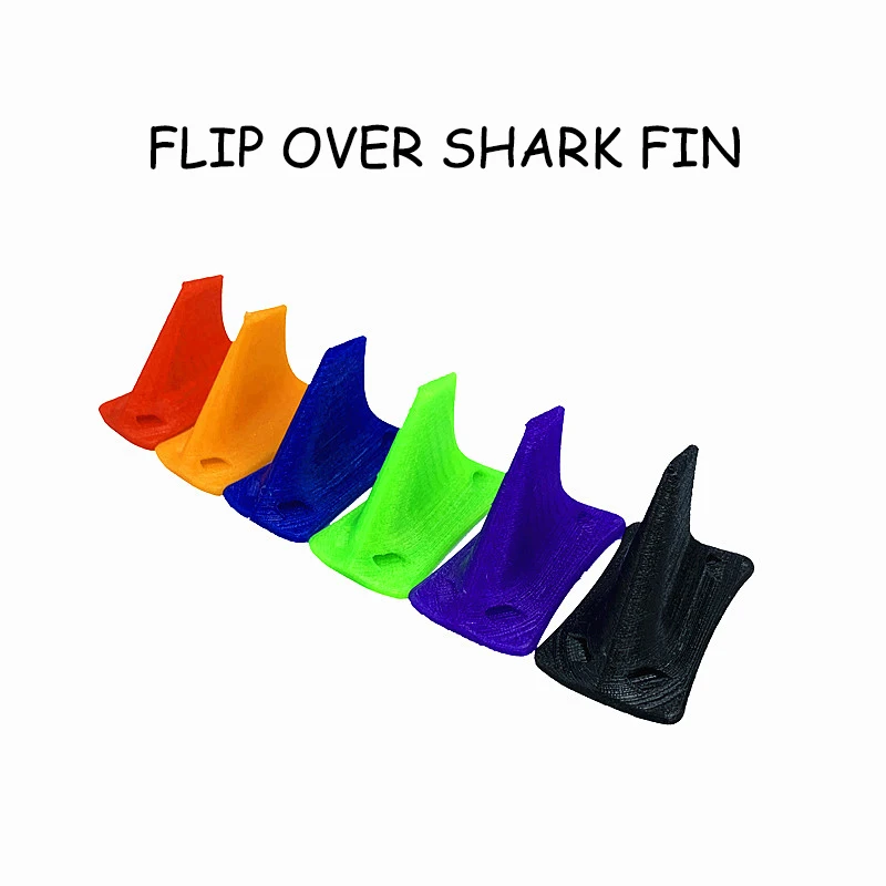 Поворотное шасси из ТПУ с 3D-принтом Верхняя плата креплением в виде плавника