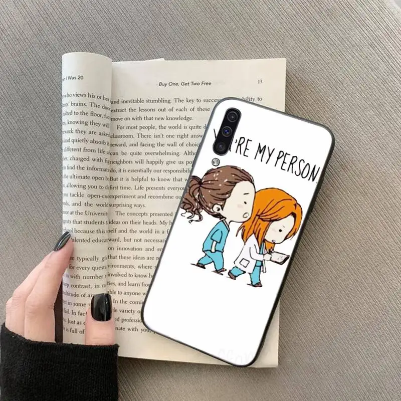 

Greys Anatomy You're My Person Phone Case For Samsung galaxy S 7 8 9 10 20 edge A 6 10 20 30 50 51 70 note 10 plus