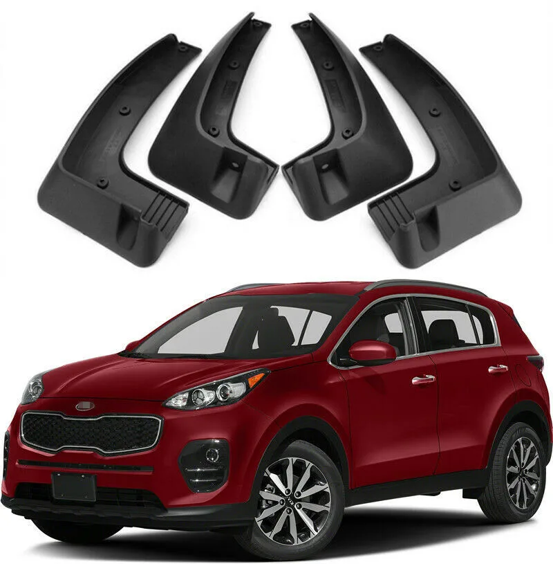 4 шт./комплект Автомобильные Брызговики для Kia Sportage 2017 2018 2019 QL|Грязезащита| |