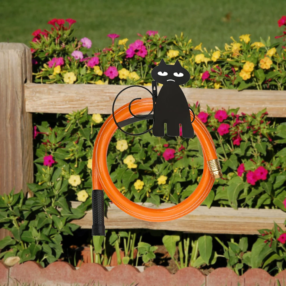 

Hose Pipe Holder Wall Mount Bracket Fixator Hook Hooks Easy To Install Metal Outdoor 33*14.5*19cm Plastic Watering Storage Rack