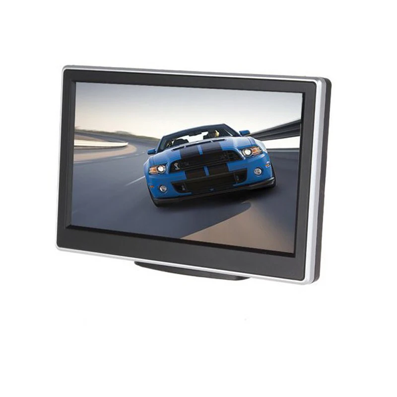 XYCING 5 дюймовый TFT ЖК цветной автомобильный монитор заднего вида + E318 Автомобильная