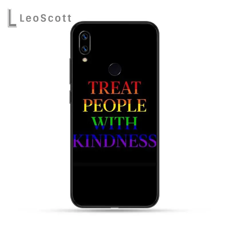 

Harry Styles Treat people with kindness Phone Case For Xiaomi Redmi note 4 4X 8T 9 9s 10 K20 K30 cc9 9t pro lite max