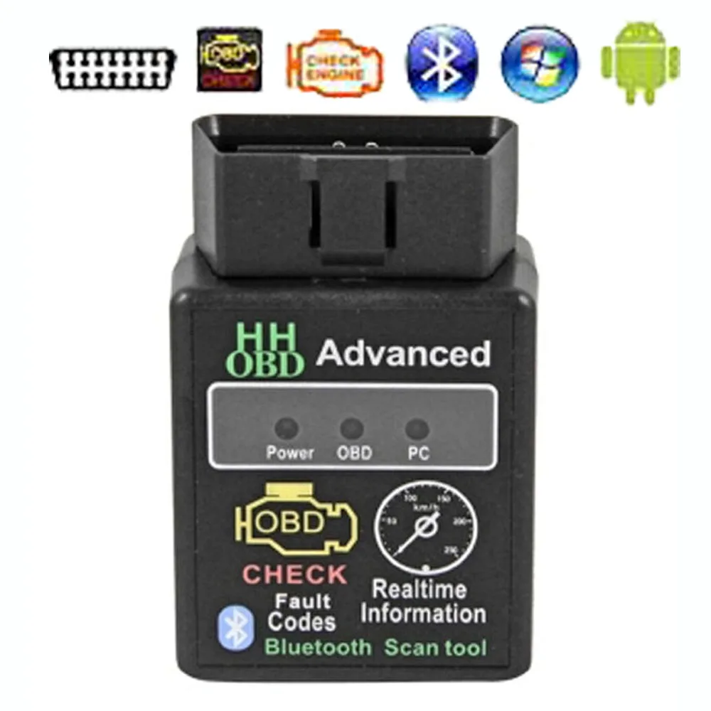 ELM327 Мини тестер OBD 2 Автомобильный диагностический сканер новейший V1.5 Супер OBD2 II
