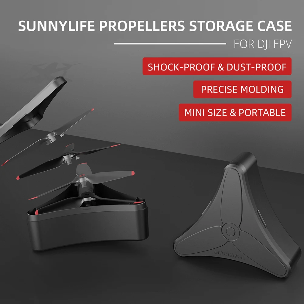 Пластиковый ящик для хранения пропеллеров DJI FPV 5328S бокс с защитой от падения