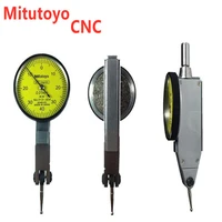 1pcs mitutoyo cnc lever table dial indicator 0 0 8mm 0 01mm gauge scale metric dovetail rails indicator measuring tool 513 404