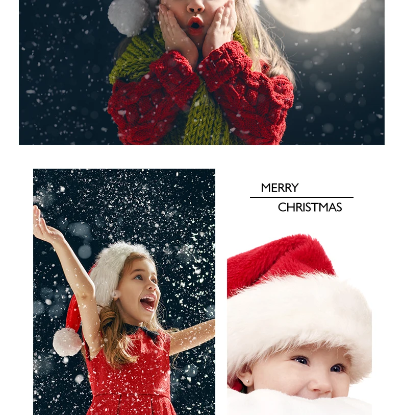 

Increase Thickening Christmas Hat High Density Childrens Adult Christmas Hats Headwear Gifts Gorro Navidad Party Supplies EB50CH