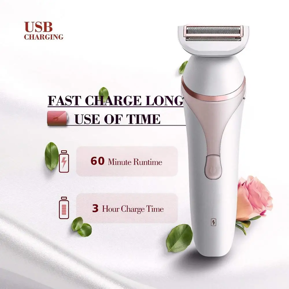 4 в 1 Набор для женщин электрическая Очищающая щетка лица моющее средство