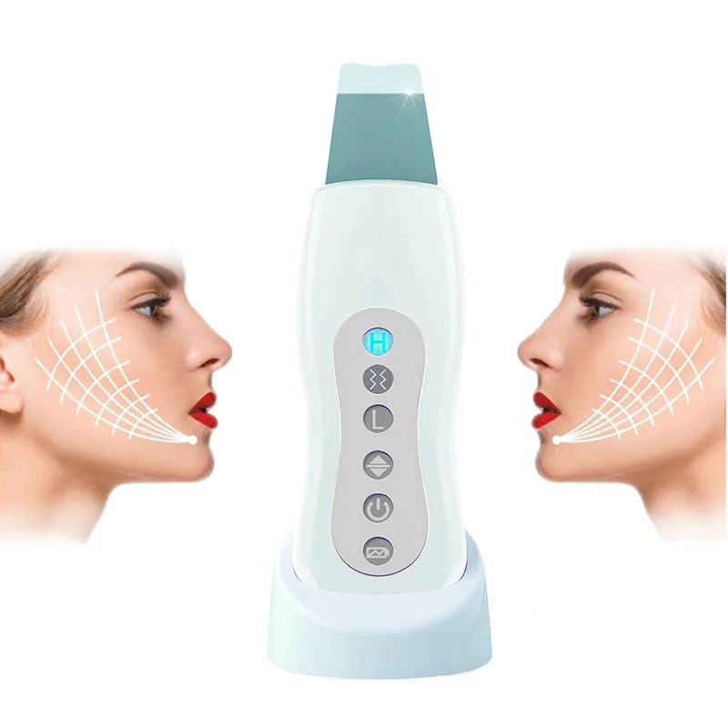 Ультразвуковой очиститель для кожи лица средство удаления угрей акне пилинг