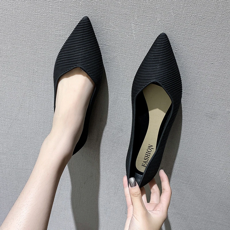 2020 Весенняя модная женская обувь на плоской подошве пластиковая повседневная