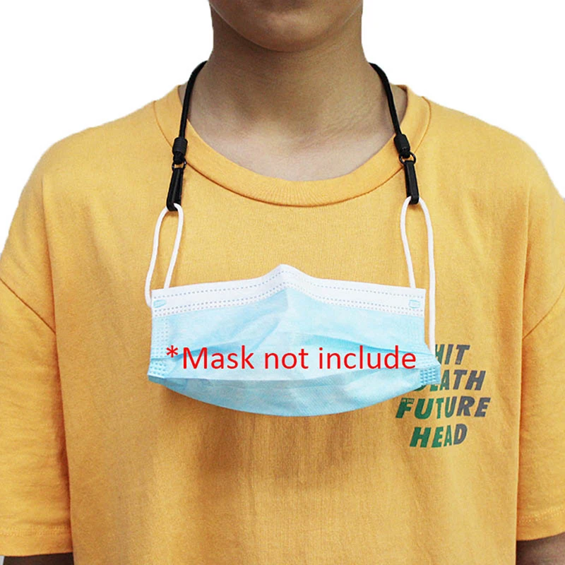 1/3/10PCS Adjustable Mask Extension For Masks Lanyard Handy& Safety Mask Rest&Ear Holder Rope hang on neck String dropship