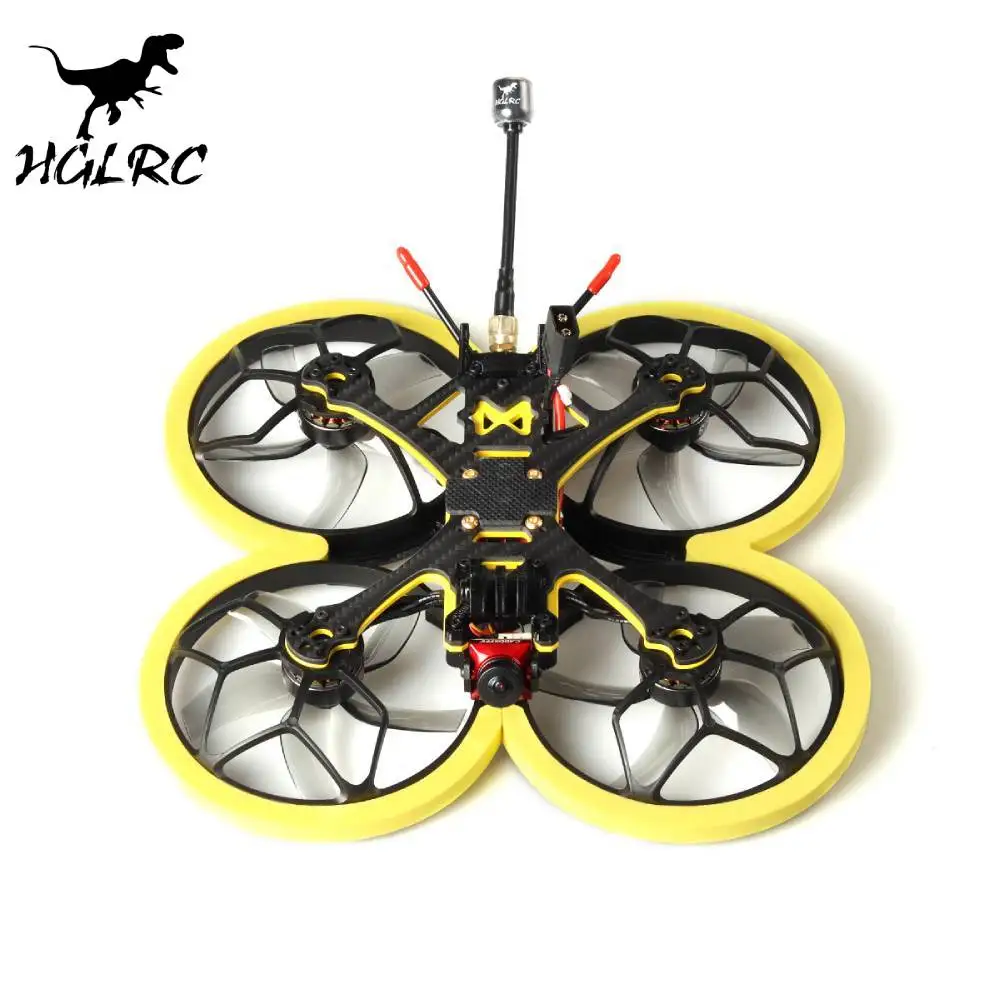 295g HGLRC Veyron35 CR Pusher HD 3 5 дюймов 3-6S Aeolus 2105 двигатели CADDX Polar Vista FPV Cinewhoop гоночный Дрон