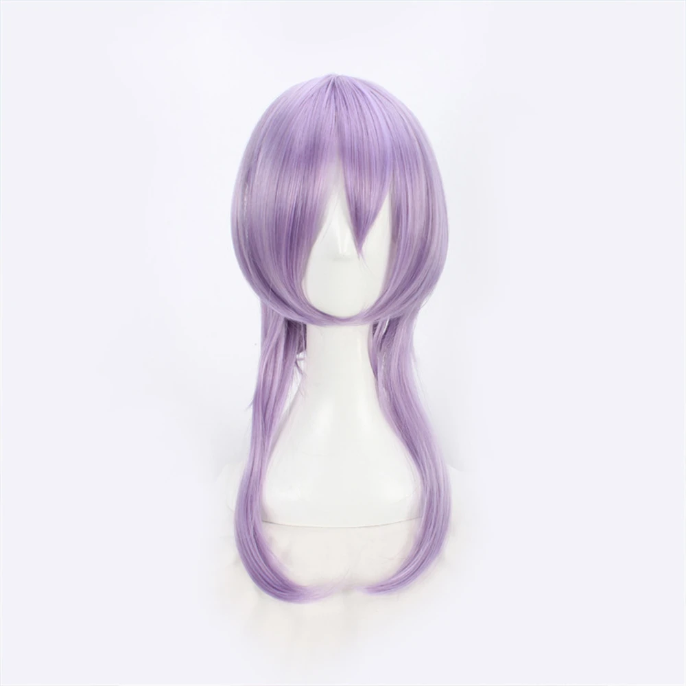 Градиентный парик Seraph of the end Hiiragi Shinoa лавандового цвета костюм для Хэллоуина