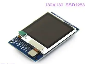Модуль ЖК-дисплея 1 6 дюйма OLED SPI с последовательным интерфейсом TFT 130*130 для модуля