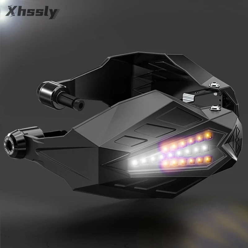 

Motorcycle Hand Guards Handle Protector LED Handguard Windshield For SUZUKI Gsx 600F Katana Gsx S 750 Drz 400 Dl 650 V Strom