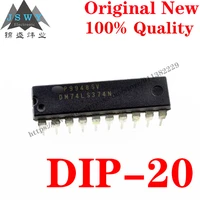 10100 pcs dm74ls374n dip 20 semiconductor logic ic flip flop ic chip with for module arduino free shipping dm74ls374