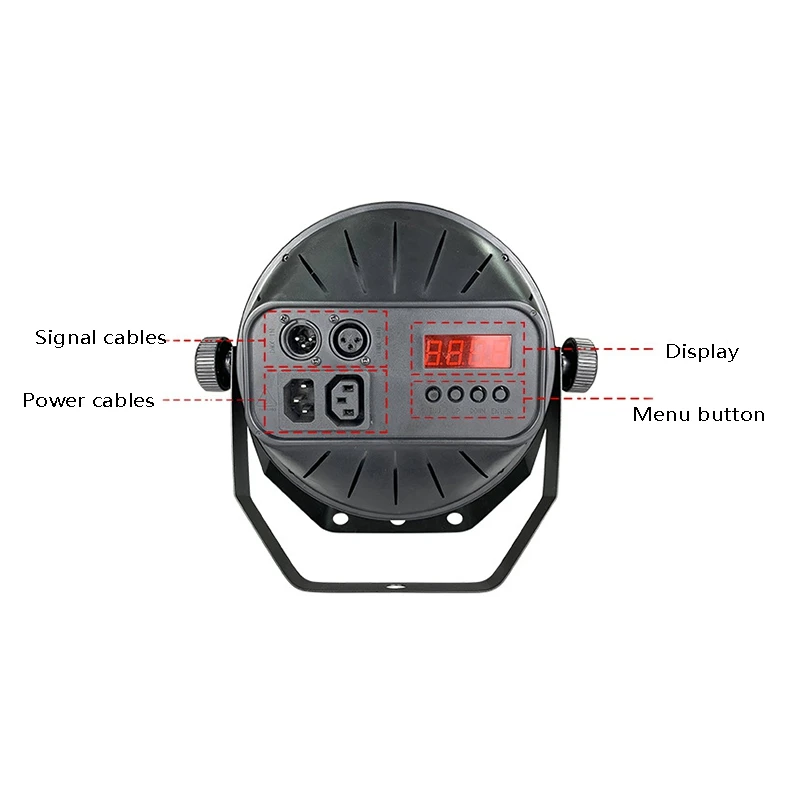 

Led Surface Light Bar Wedding Stage Lighting 54 Remote Control Par