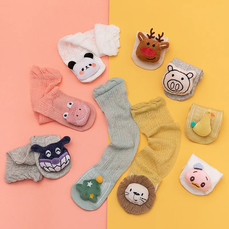 

Baby Children Knee for Boys Girls Anime High Socks Newborns Clothes Casual Cartoon Kids Toddlers Infant Anti-mosquito Breathable