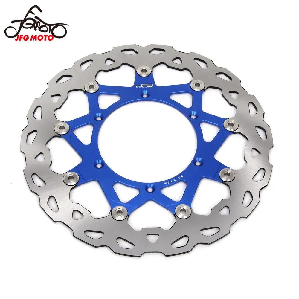 

Motorcycle Front Floating Brake Disc Rotor Plate Fit For YAMAHA WR250 YZ250 WR250F YZ250F WR426F YZ426F WR450F YZ450F 2001-2014