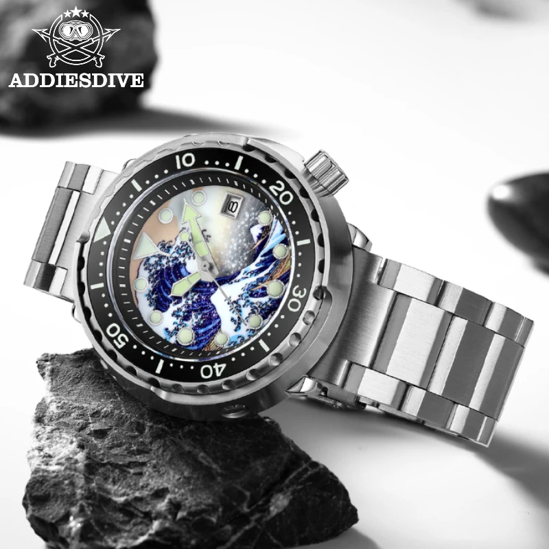 Addies Diver 3D шерстяная куртка с цветочным узором и широкими световой канагава