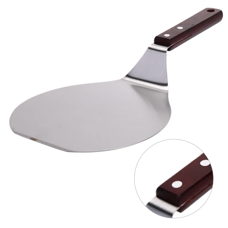 

1 Piece Stainless Steel Anti-scalding Pizzas Spatula Cake Shovel Kitchen Accessories Pizza Baking Pastry Tools