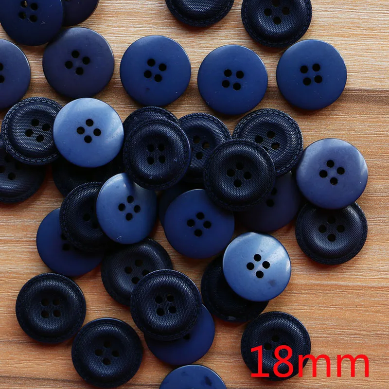 18mm 15pcs 15 мм 15 шт смешанные маленькие пуговицы для швейные Крепежные изделия Скрапбукинг и сделай сам ручной работы с разными цветами и стилем - Цвет: 18mm 15pcs