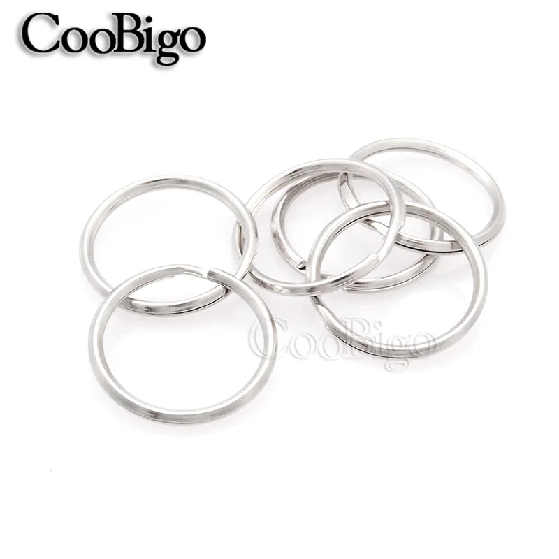 10 шт. 5 размеров Режущие кольца для ключей цепочка разделенные уплотнительные