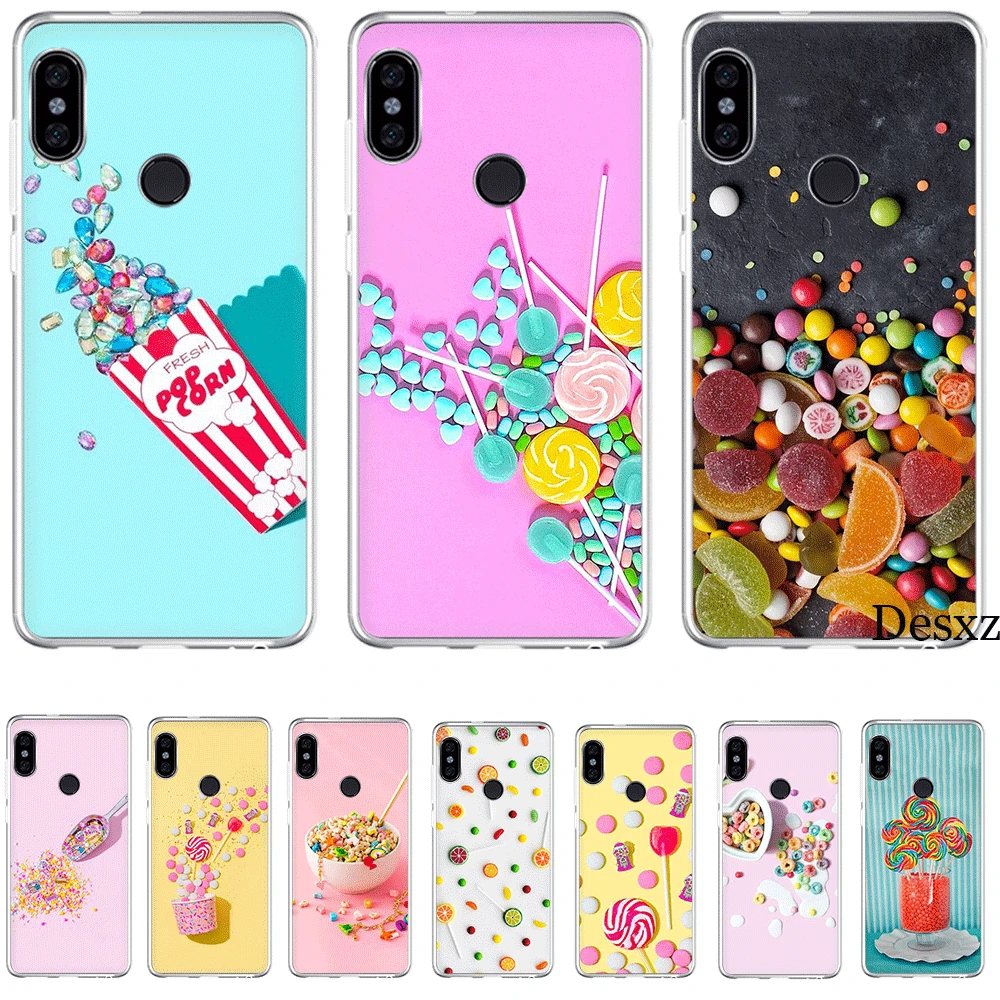 Чехол для телефона Xiaomi mi CC9 CC9E 9T x 2 S 6 8 9 SE A1 A2 5X 6X макс 3 A3 Pro Lite чехол Конфеты