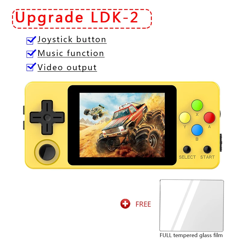 

OPEN SOURCE CONSOLE, LDK Horizontal Version LandScape Game 2.6 Inch Screen Mini Handheld Family Portable handheld