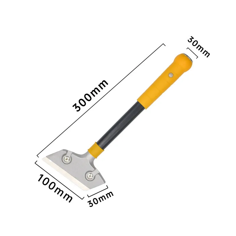 

1 Pcs 30/60CM Floor Tile Cleaning Scraper Wall Brick Spatula Beauty Seam Tool Construction Tool Floor Tile Scraper Cleaning Tool