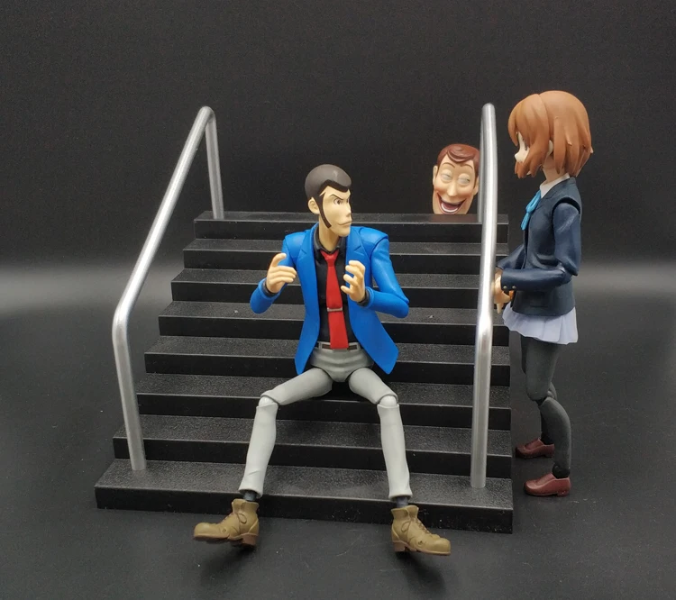 

1/12 Scale Platform Stairs Model for 6''Figures Bodies Accessories DIY