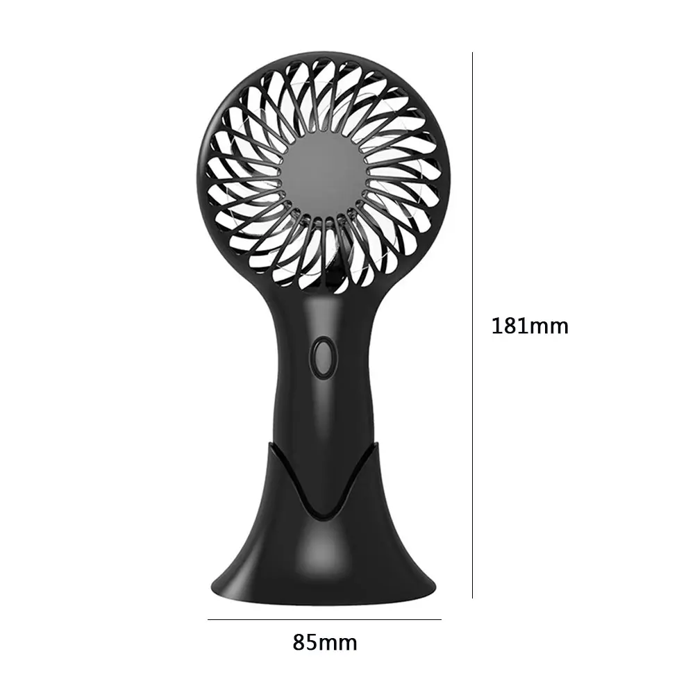 

Mini Handheld Fan Portable Usb Rechargeable Battery Cooling Desktop with Base Mobile phone bracket 3 Modes for Travel Outdoor