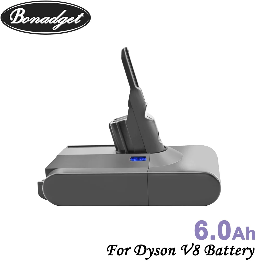 Bonadget 6000 мАч 21 6 в 18650 заряжаемый литий-ионный аккумулятор для Dyson V8 ручной пылесос