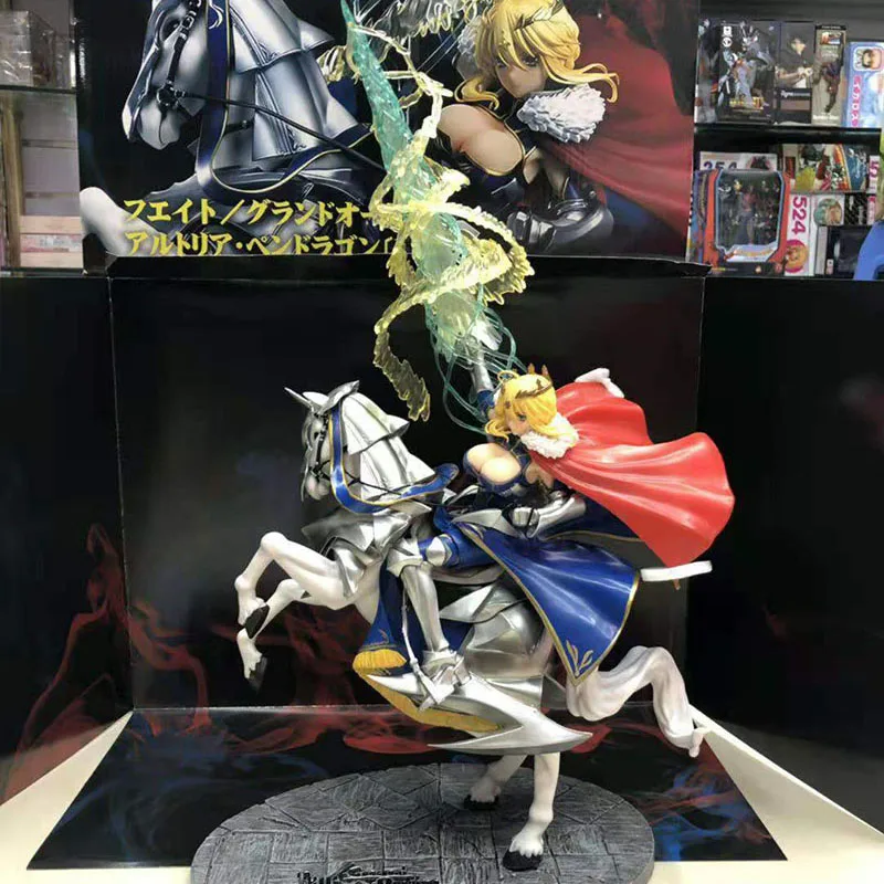 

45CM Anime Fate Saber Lancer Figurine PVC Oversize Action Figure Ornament Model Toy Birthday Gift Movie Collection Free Shipping