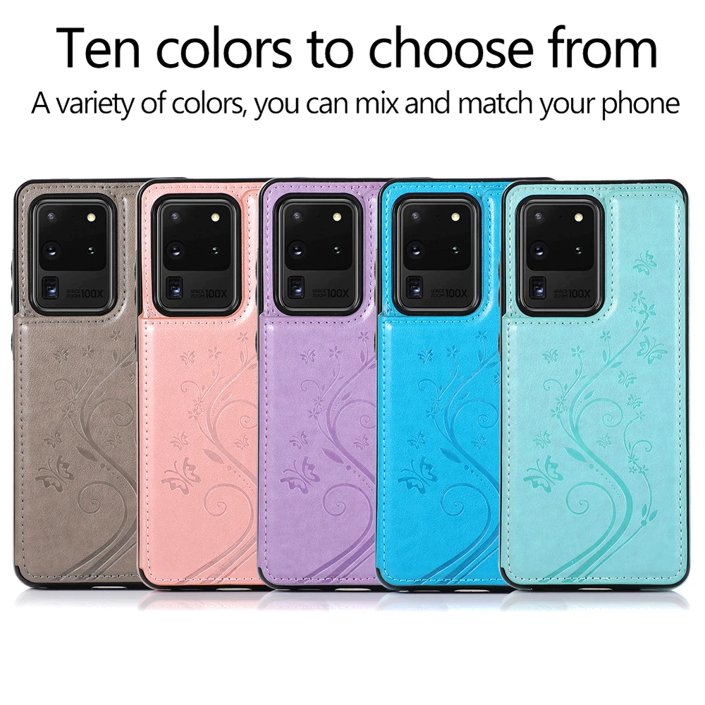 leather a52 a72 a12 case for samsung galaxy s21 s20 fe ultra s10 s9 s8 a51 a71 a50 a70 a30 a20 a10 s s7edge wallet card cover free global shipping