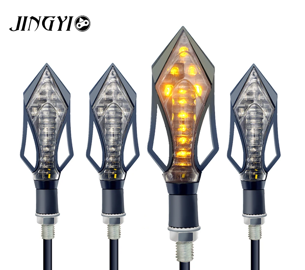 Светодиодный указатели поворота для мотоциклов мигающие аксессуары dl650 keeway 125 g310r