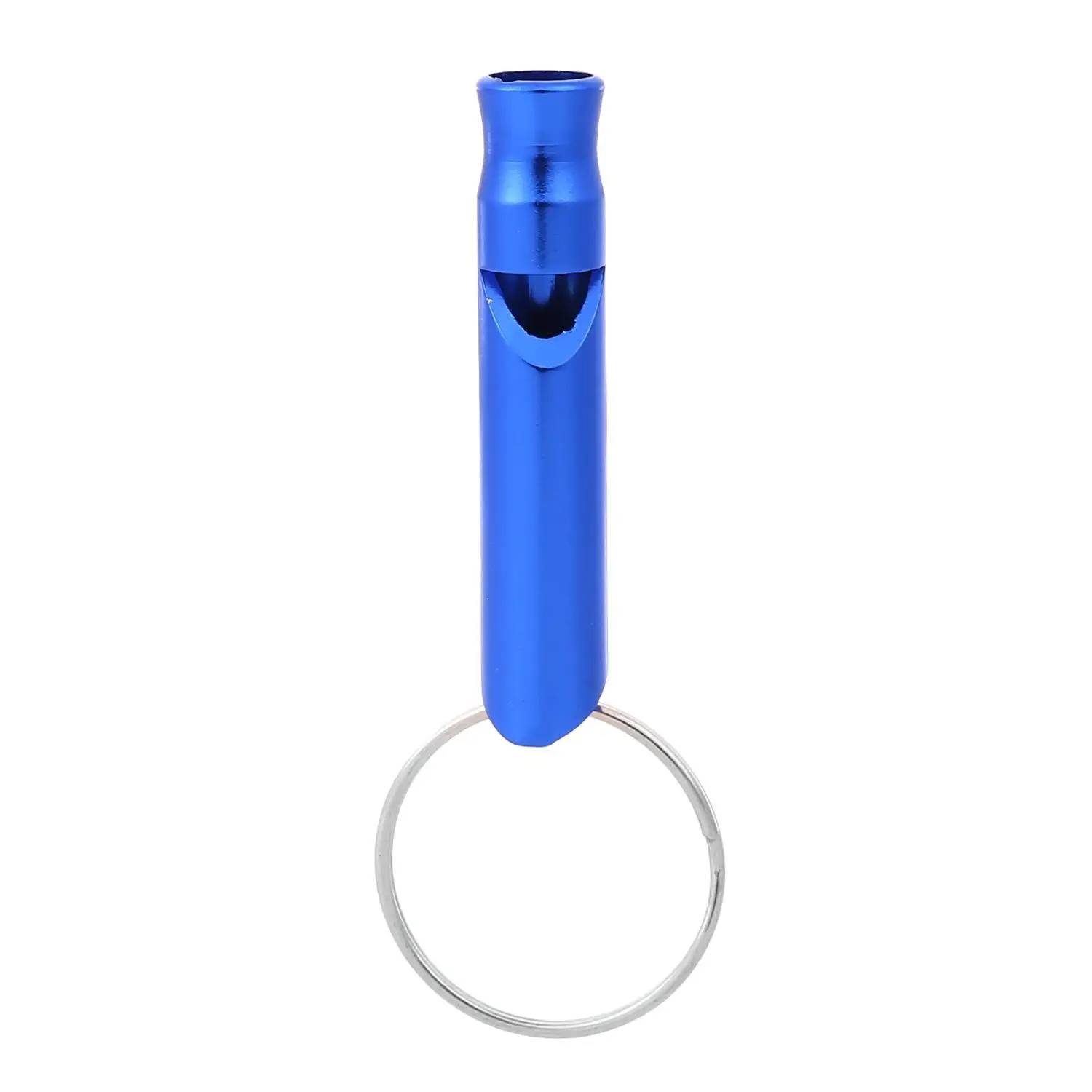 Мини Брелок Тип маленький алюминиевый сплав выживания свисток безопасности