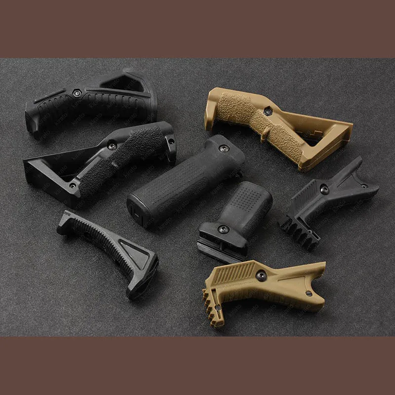 Nylon Plastic Vertical Front Forward Foregrip Fit keymod Picatinny Rail mount base for airsoft AEG Accessories | Спорт и развлечения