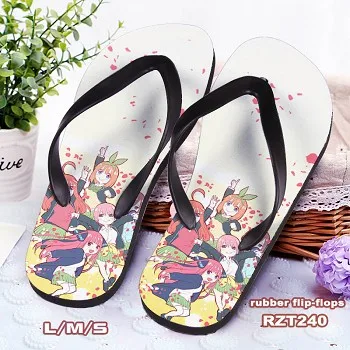 Тапочки женские/мужские летние в стиле аниме модные шлепанцы на заказ мультяшная