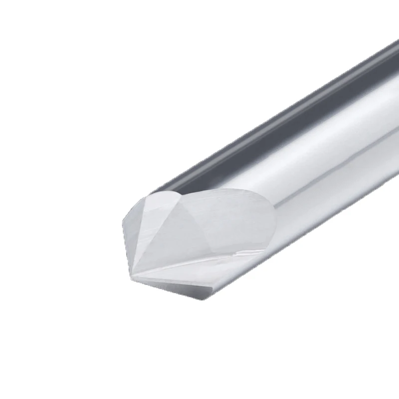 

Tungsten Steel 2 - Edge Chamfering Cutter Carbide Chamfering End-Mills 60 90 120 CNC Machine Center High Quality HRC50 1PCS