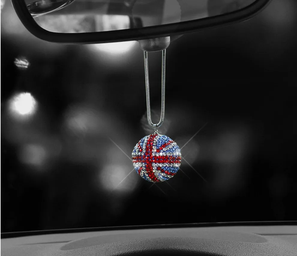 Автомобильные подушки с принтом флага Великобритании &quotЮнион Джек&quot блестящая