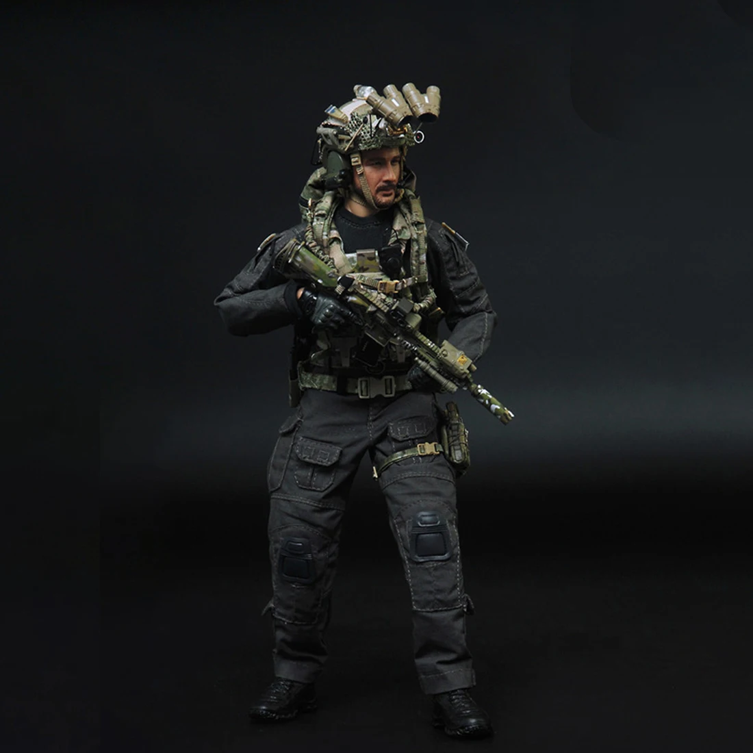NFSTRIKE 1/6 30 см модель солдата Реалистичная голова скульптура DIY подвижные морские котики Военная фигурка модель игрушки для взрослых детей