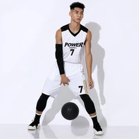 high quality professional basketball jersey pants set play streetball game customize number uniform sportwear group team clothes