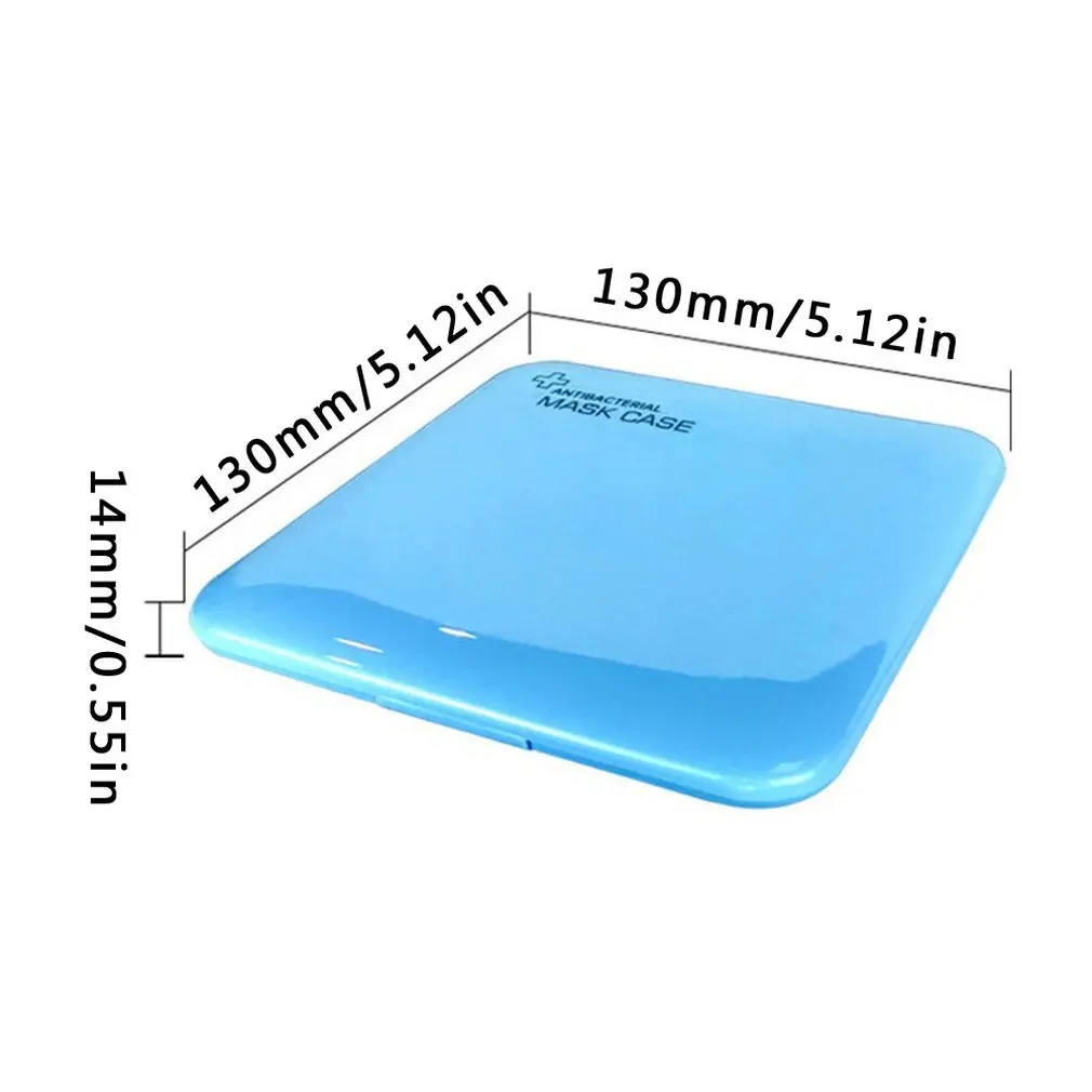 

Portable Mask Moisture-proof Dustproof Convenient Folding Mask PP Temporary Storage Plastic Box