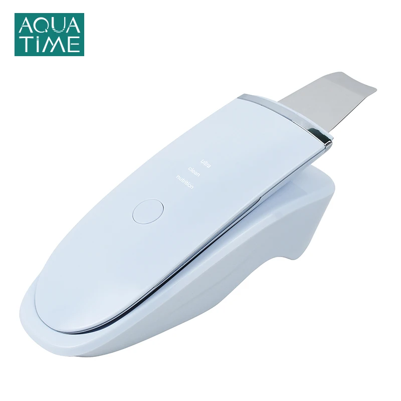 Goede Ultrasone Reiniging Schoonheid Apparaten Skin Gezichtsverzorging Exfoliërende Spatel Comedondrukker Facial Draadloos Opladen