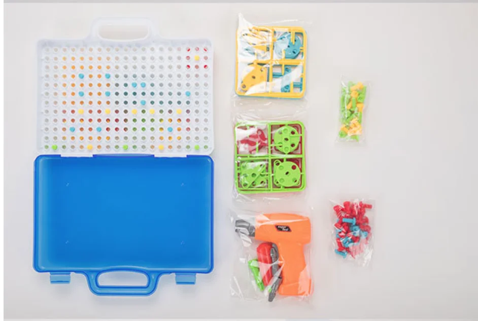 Детские игрушечные дрели креативная развивающая игрушка электрическая дрель