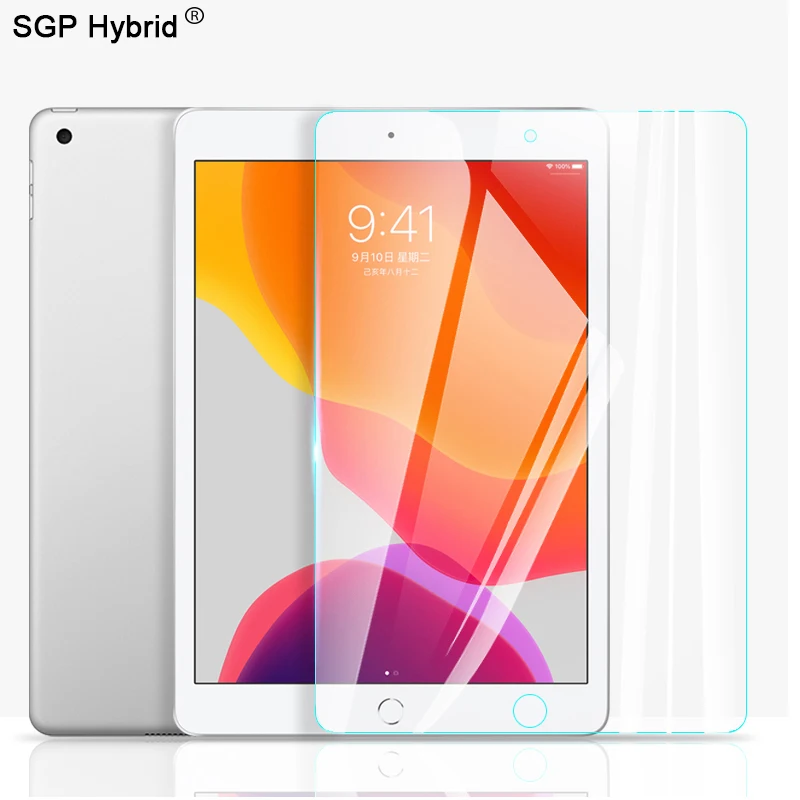 Защита экрана из закаленного стекла 9H для Apple iPad 10,2 7 поколения A2200 A2198 A2232 Защитная пленка для планшетного ПК HD