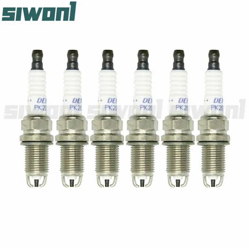 

6pcs/lot Platinum Spark Plug 9091901194 PK20TR11 For Toyota Avensis Avalon Camry Rav4 Sienna Lexus ES300 90919-01194