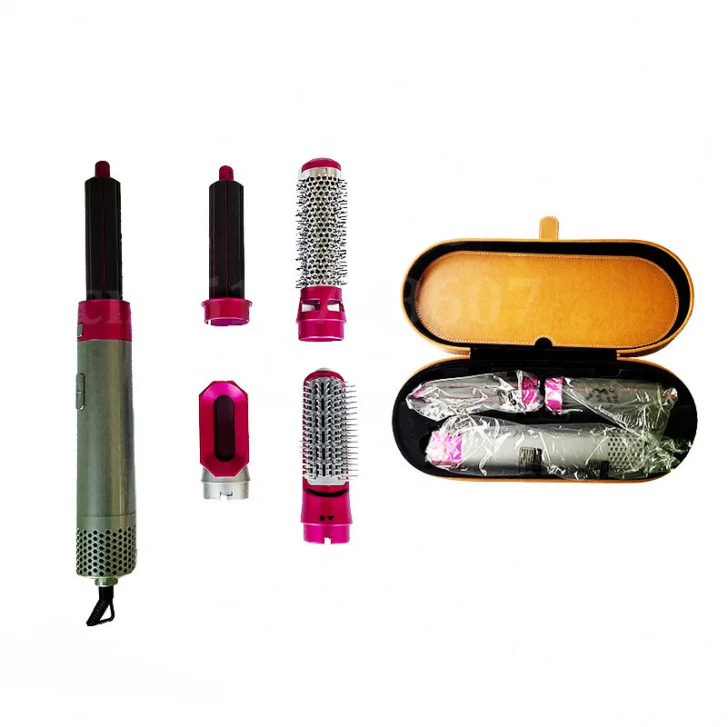 Фен с отрицательными ионами 5 в 1 расческа для волос стайлер горячим воздухом