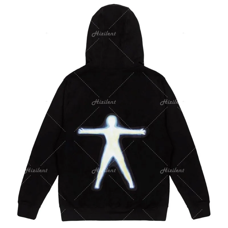 Женская толстовка с длинным рукавом принтом на молнии