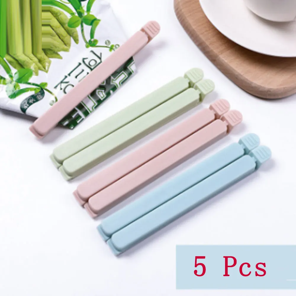 

5 шт./набор, пластиковые зажимы для упаковки закусок